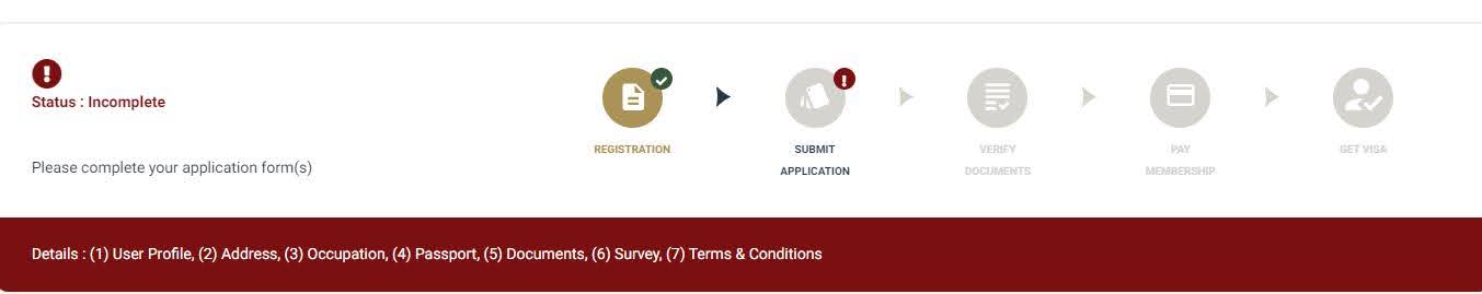 Thailand Elite Registration