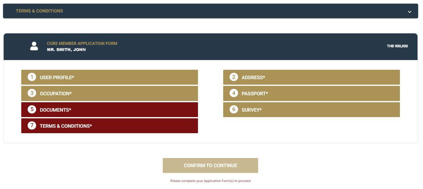 Thai Elite Application Profile