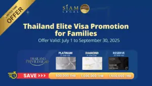 Add Family Members to Thailand Privilege for THB 500,000